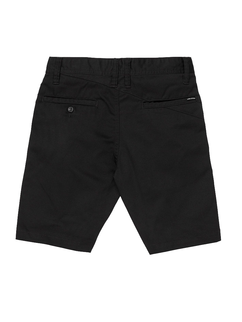 VOLCOM FRICKIN CHINO SHORT BLK-BLACK 24
