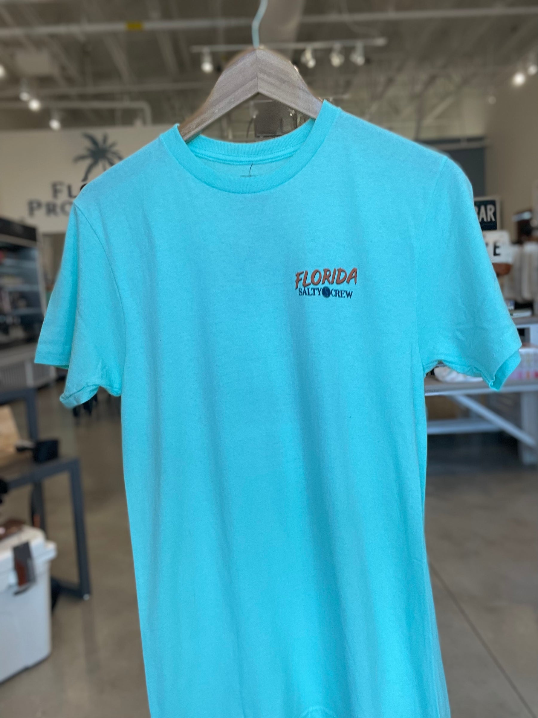 Salty Crew Florida Peli SS Tee Seafoam XL