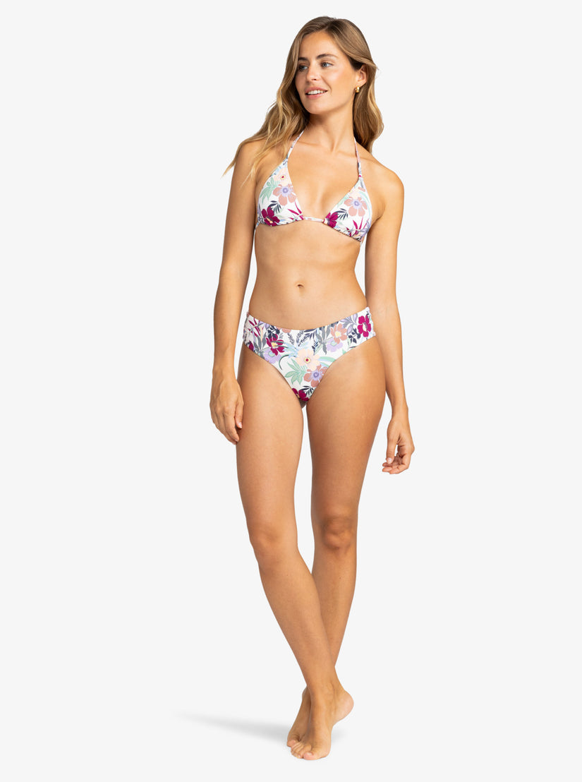Roxy PT Beach Classics V Cheeky Bikini Bottom MKM7 L