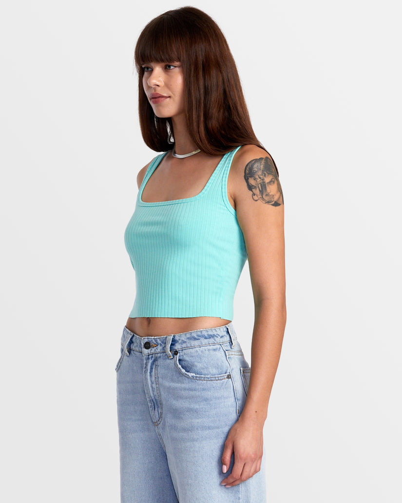 RVCA SLATE TANK WIDE RIB GDY0 L/12