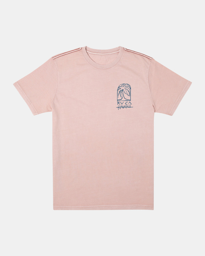 RVCA SKETCHY PALMS SS PAL L