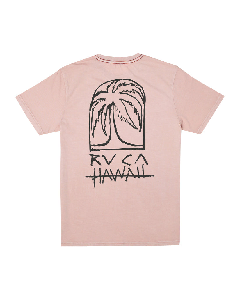 RVCA SKETCHY PALMS SS
