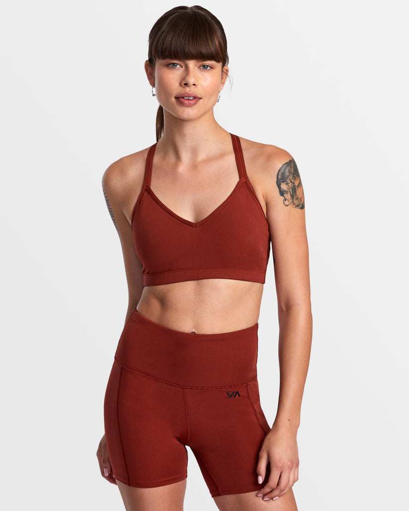 RVCA STRAPPED RIB BRA RZA0 L/12