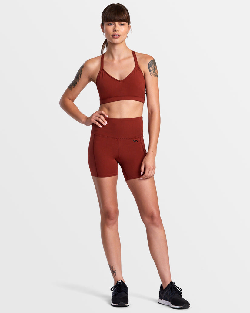 RVCA STRAPPED RIB BRA RZA0 S/8