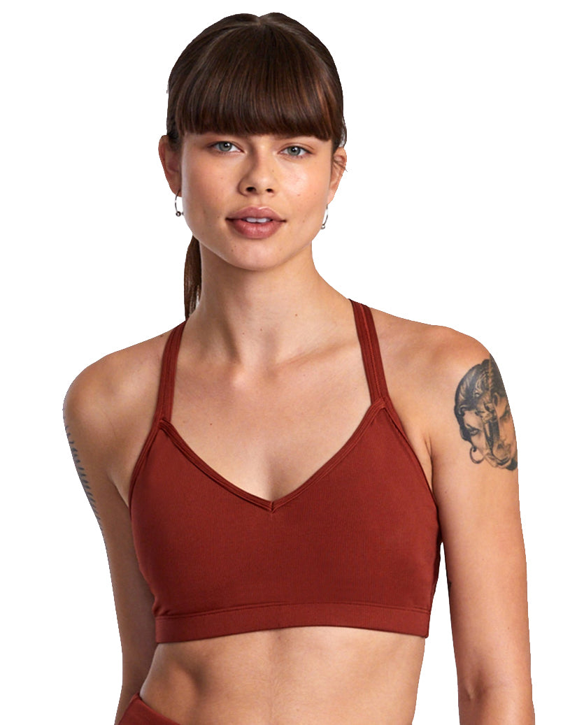RVCA STRAPPED RIB BRA