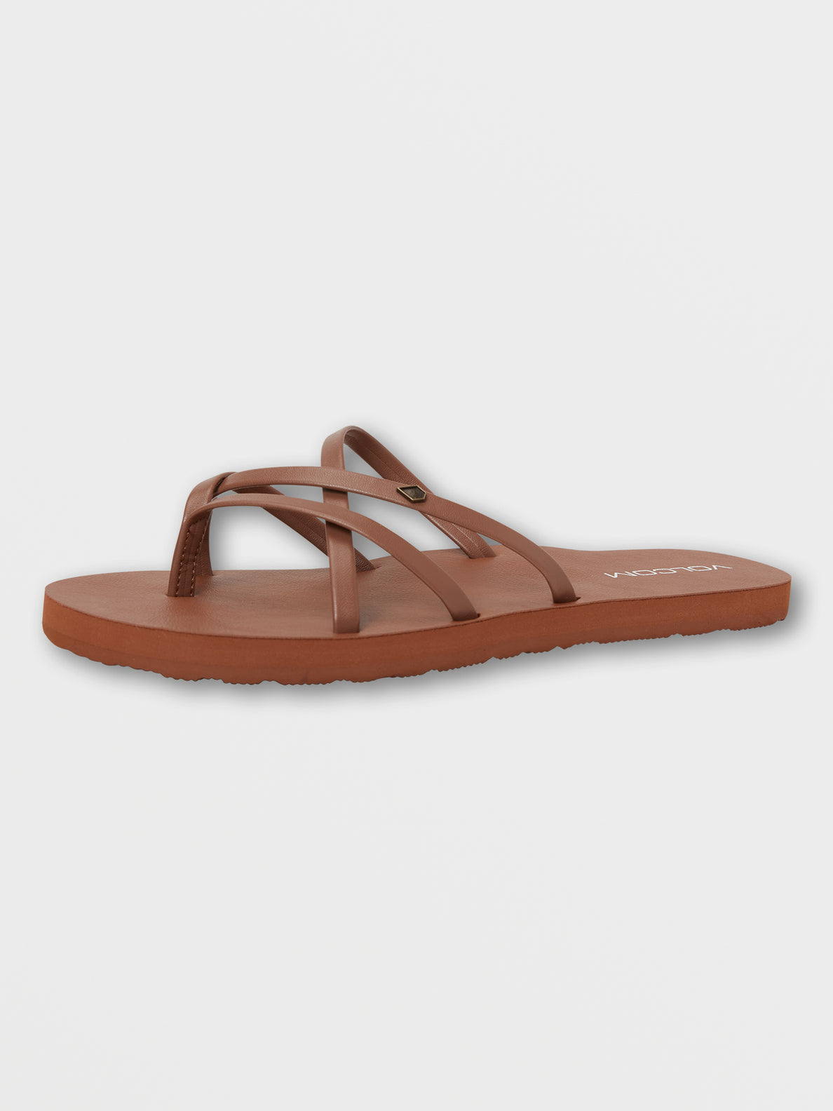 Volcom New School 2 Womens Sandal COG23-Cognac 11