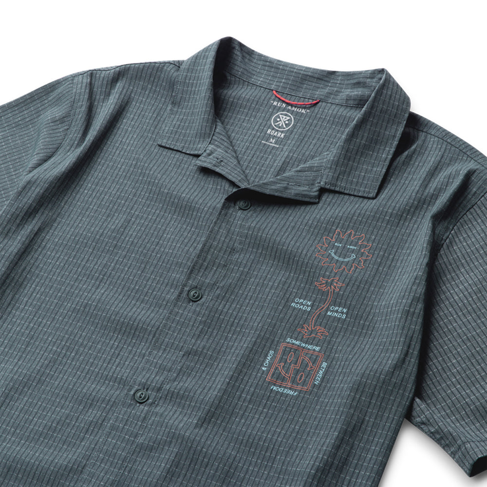 Roark Bles Up Trail SS Woven CPL-CHAPARRAL XL