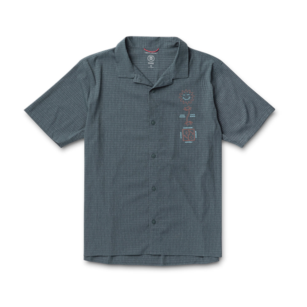 Roark Bles Up Trail SS Woven CPL-CHAPARRAL XL