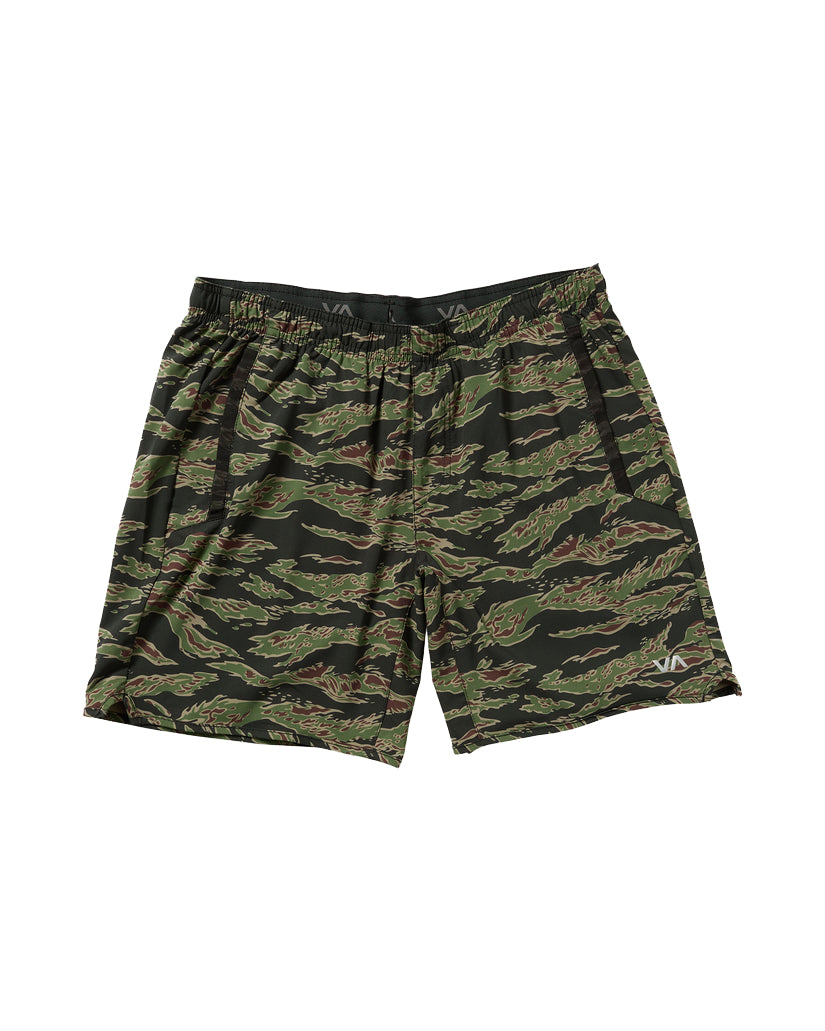 RVCA Yogger Stretch Short GRY7 M