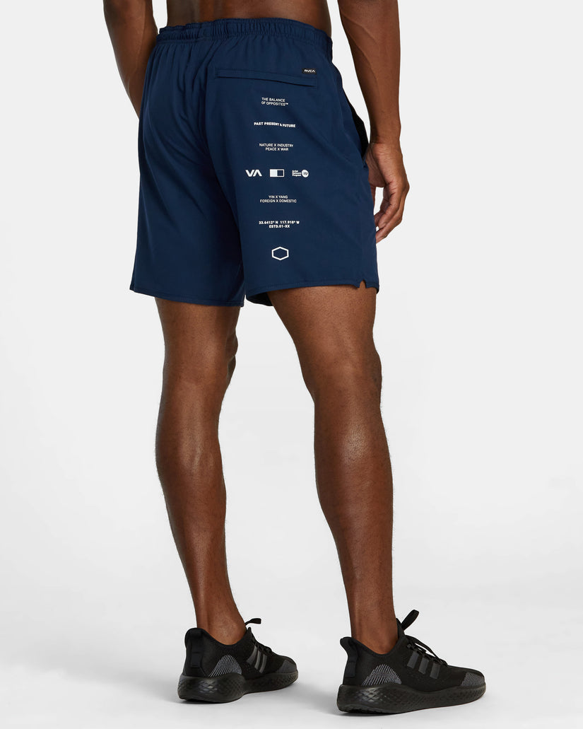 RVCA Yogger Stretch Short BYM6 M