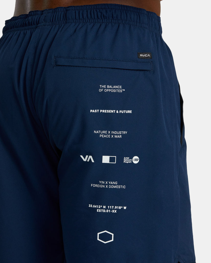 RVCA Yogger Stretch Short BYM6 L