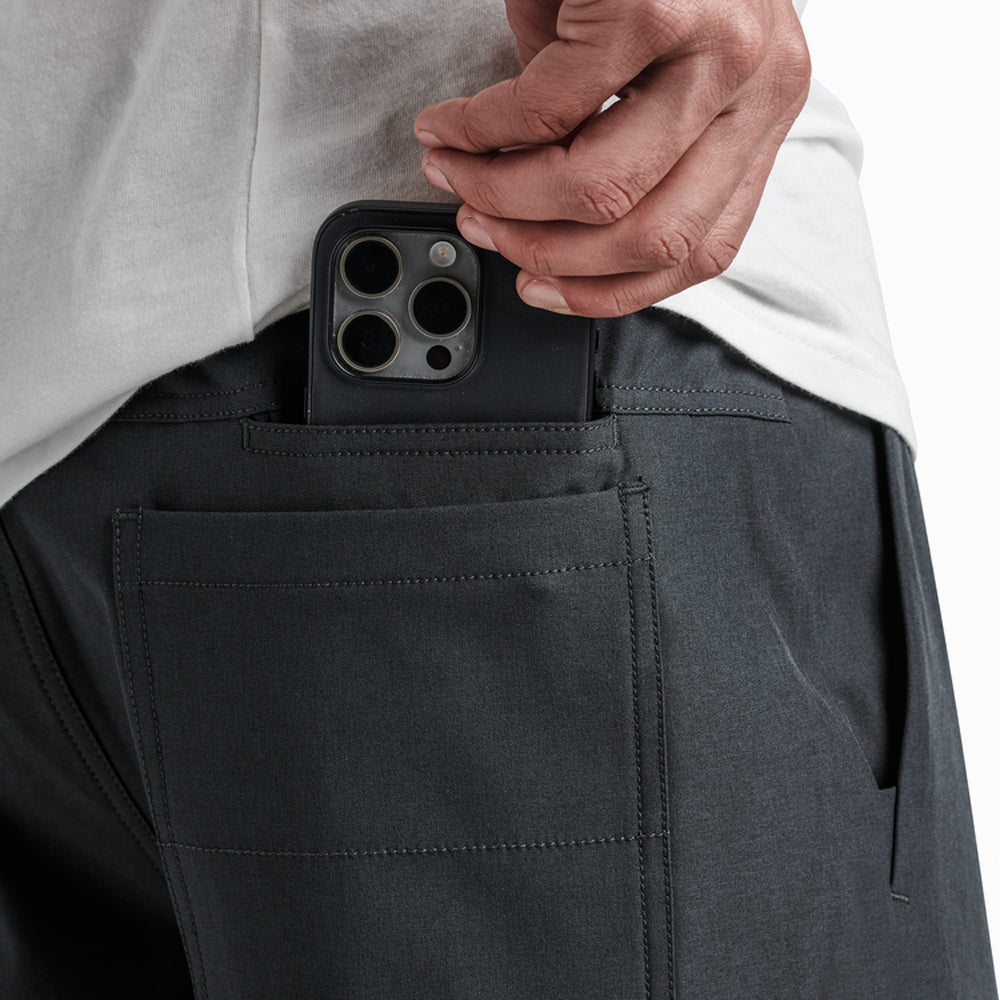 ROARK HYBRO HYBRID SHORT BLK-BLACK 34