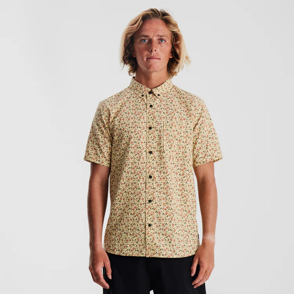 ROARK SCHOLAR OXFORD SS WOVEN BSB-BOLETES SUNBEAM XL