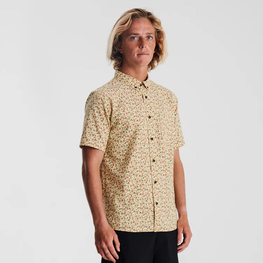 ROARK SCHOLAR OXFORD SS WOVEN BSB-BOLETES SUNBEAM XL