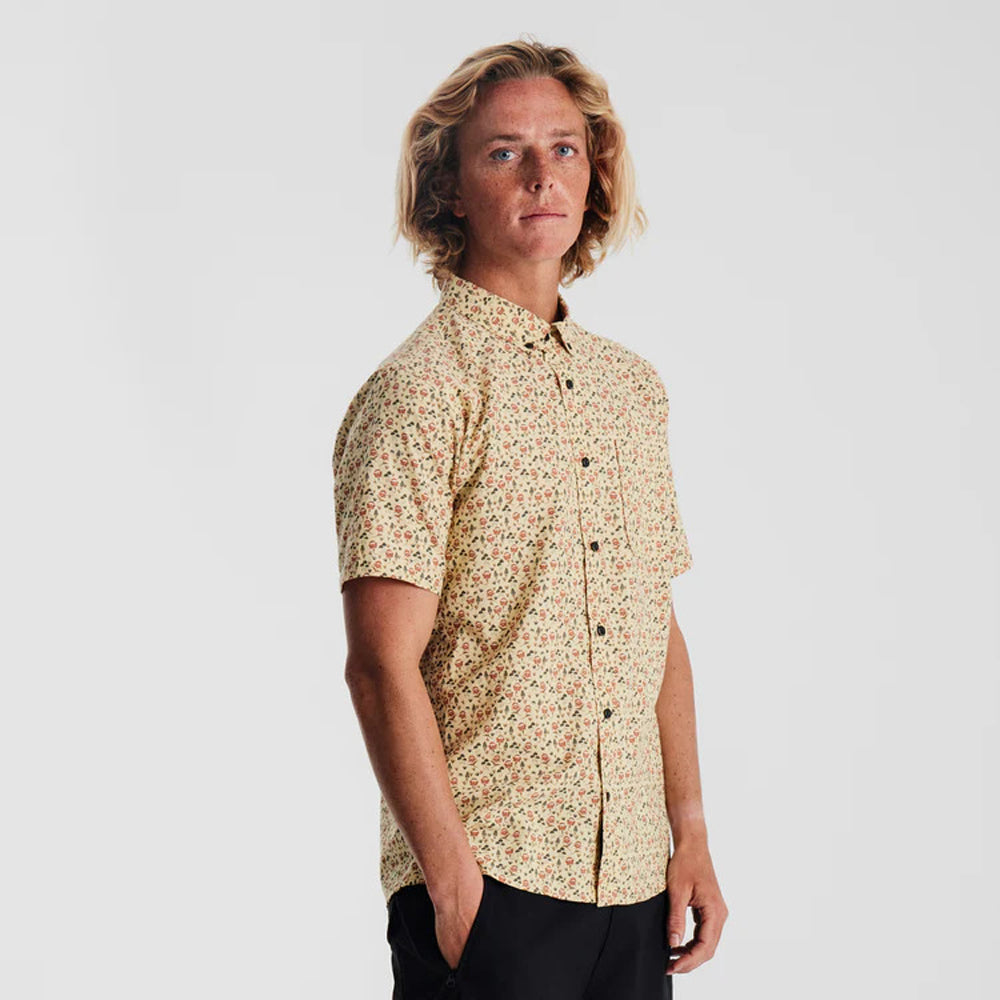 ROARK SCHOLAR OXFORD SS WOVEN BSB-BOLETES SUNBEAM XL