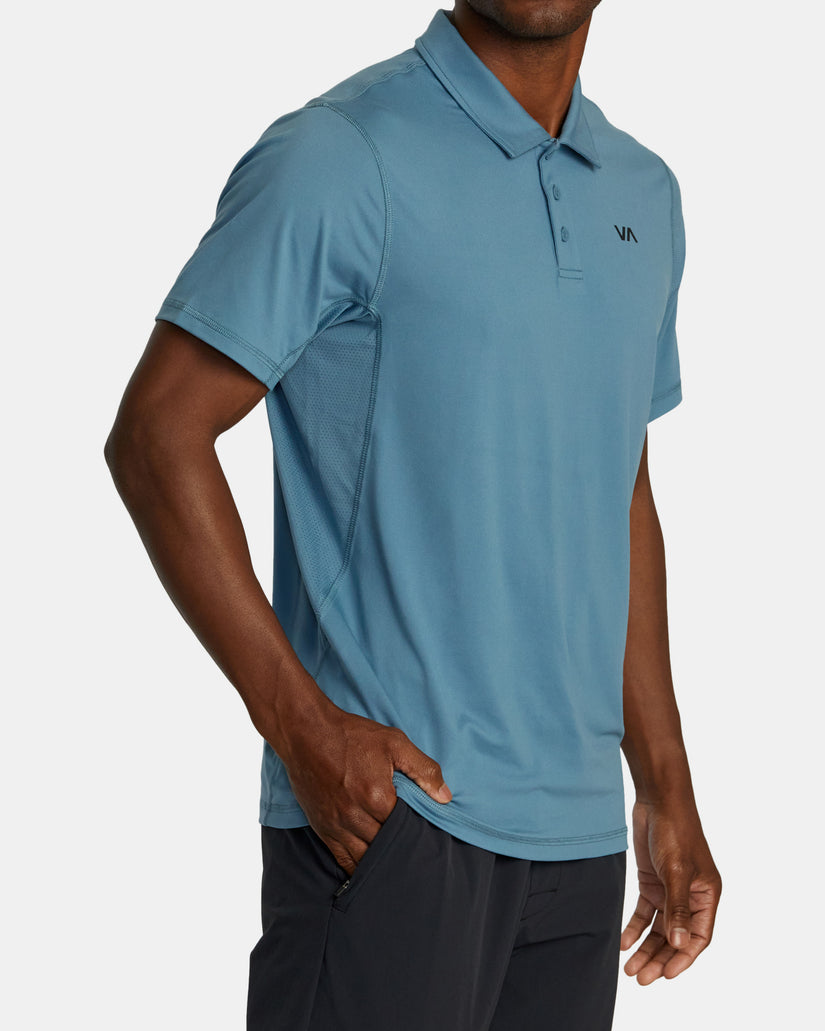 RVCA Sport Vent Polo Shirt GLA XXL