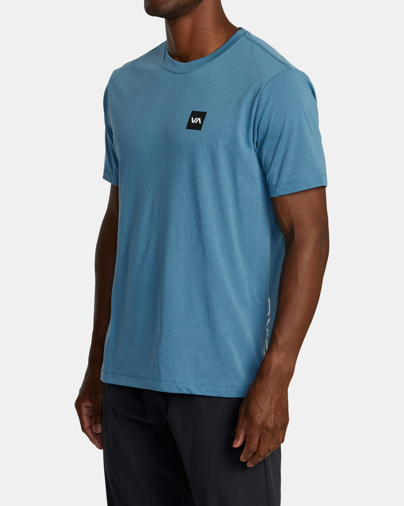 RVCA RVCA 2X TEES BMC0-Blue Stone M