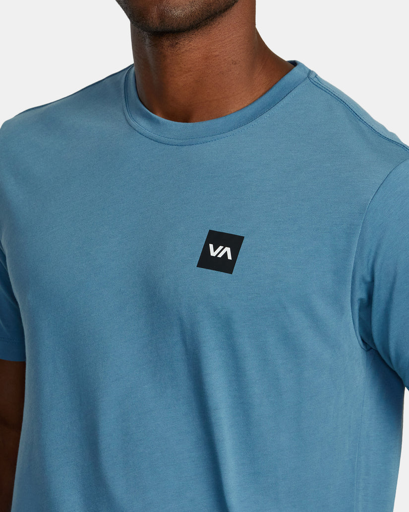 RVCA RVCA 2X TEES BMC0-Blue Stone M