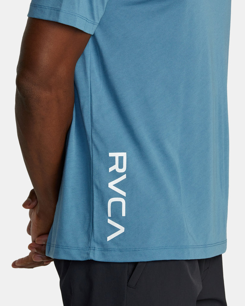 RVCA RVCA 2X TEES BMC0-Blue Stone M
