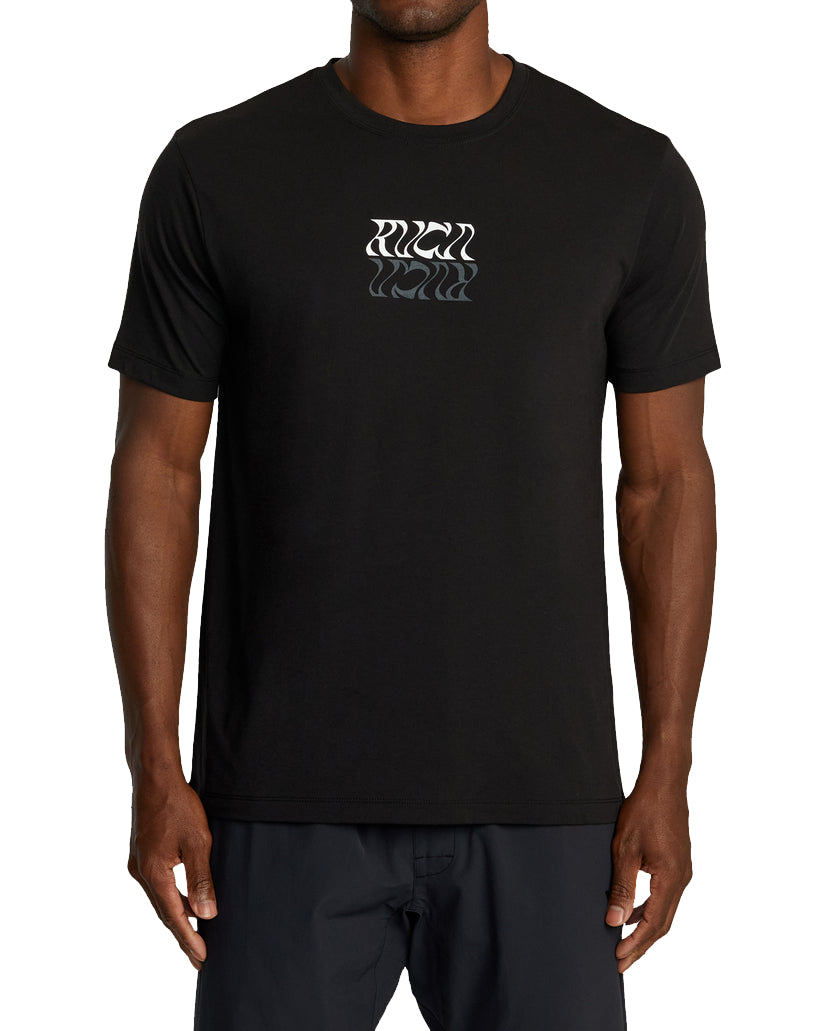 RVCA FLIPFLOW TEES BLK-Black L