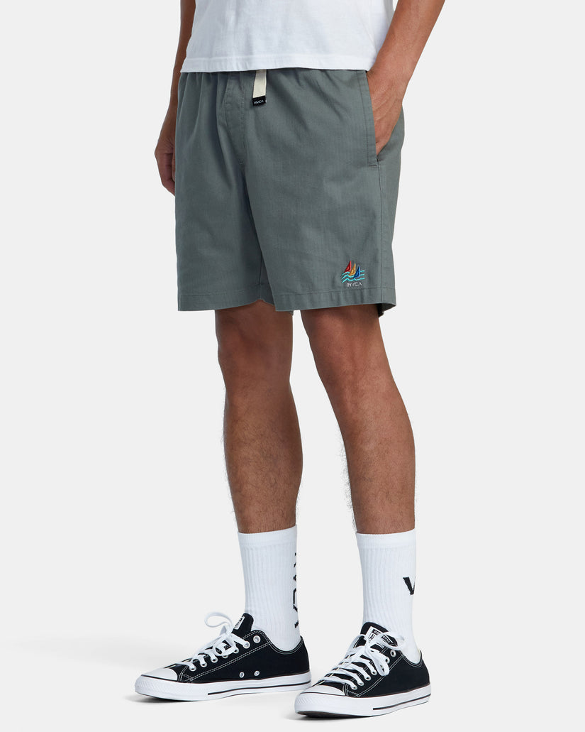 RVCA CIVIC RANGE 18" WALK SHORTS SLE-Sage Leaf XL
