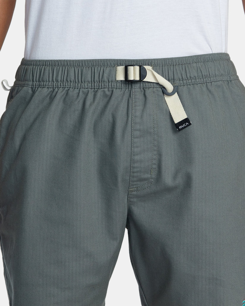 RVCA CIVIC RANGE 18" WALK SHORTS SLE-Sage Leaf XL