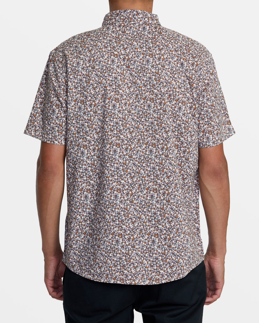 RVCA MICRO GARDEN WVTP PAL-Pale Mauve S