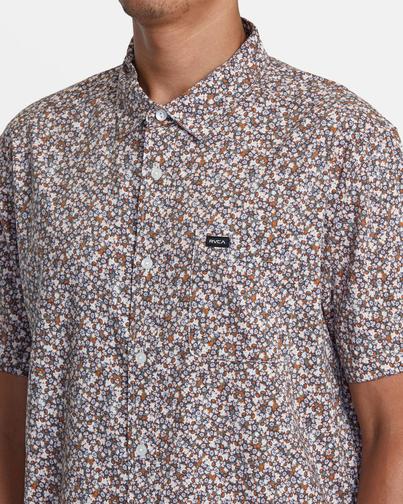 RVCA MICRO GARDEN WVTP PAL-Pale Mauve S