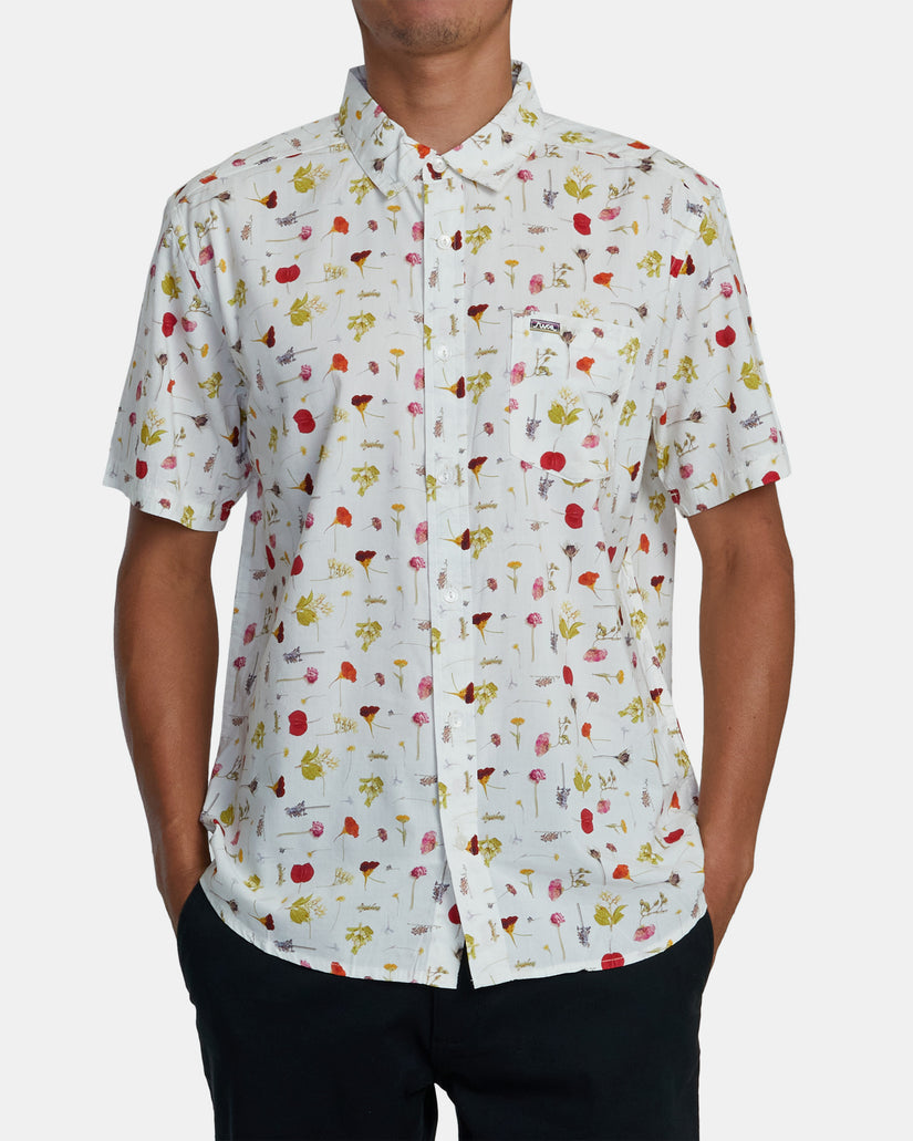 RVCA OBLOW PRESSED WVTP WHT-White S