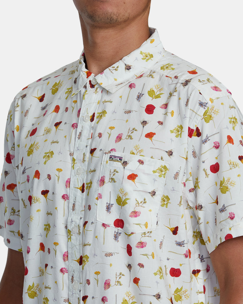 RVCA OBLOW PRESSED WVTP WHT-White M