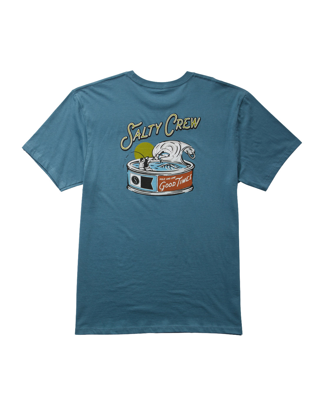 Salty Crew Tuna Can Premuim SS Tee Slate L