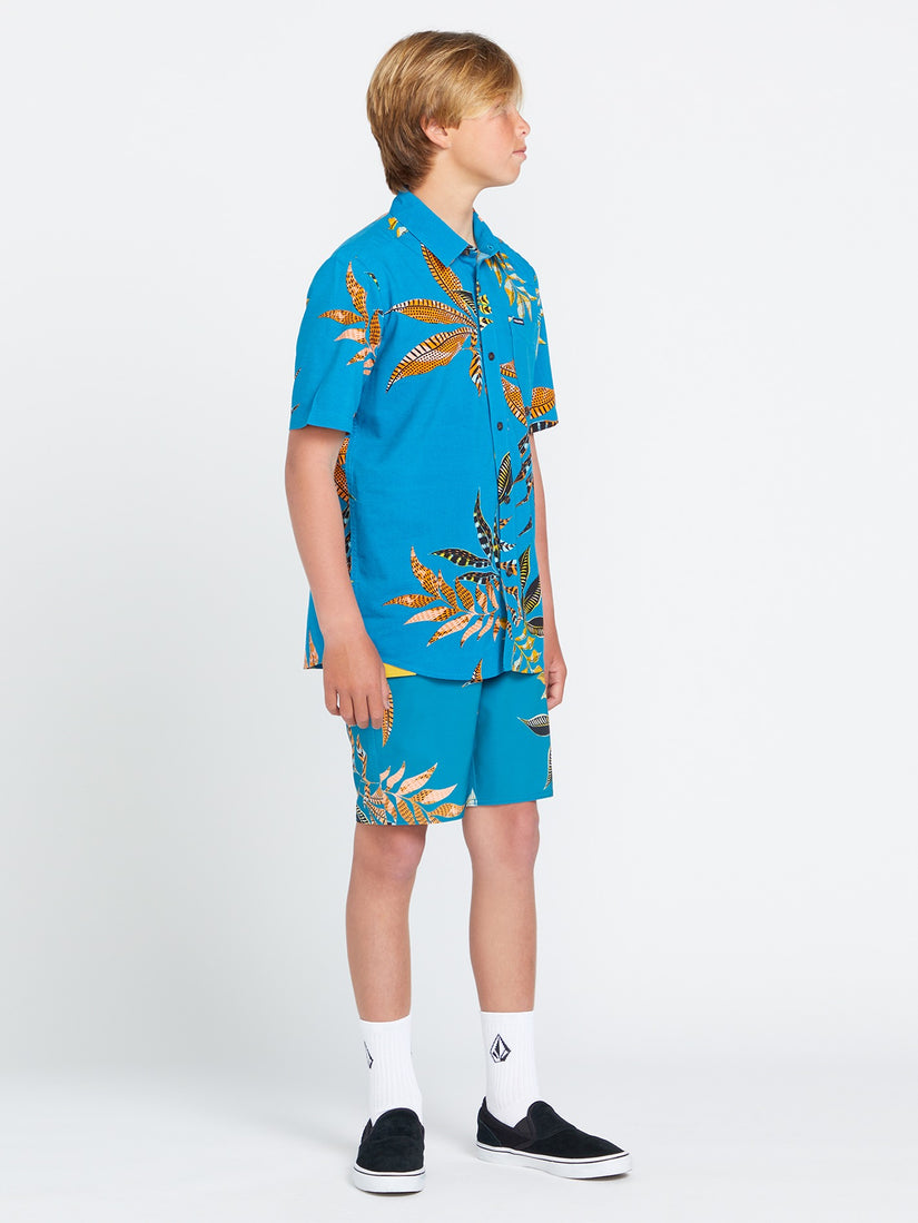 VOLCOM LIDO PRINT MOD OCT-OCEAN TEAL 4T