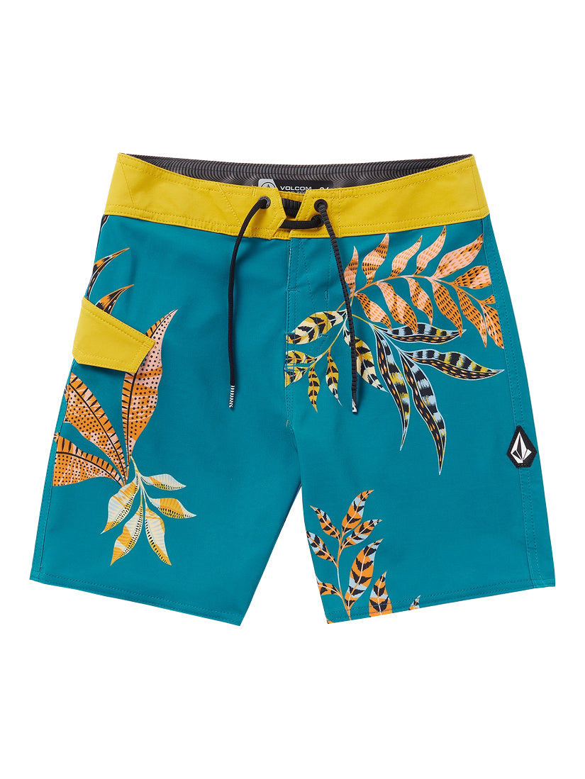VOLCOM LIDO PRINT MOD OCT-OCEAN TEAL 4T
