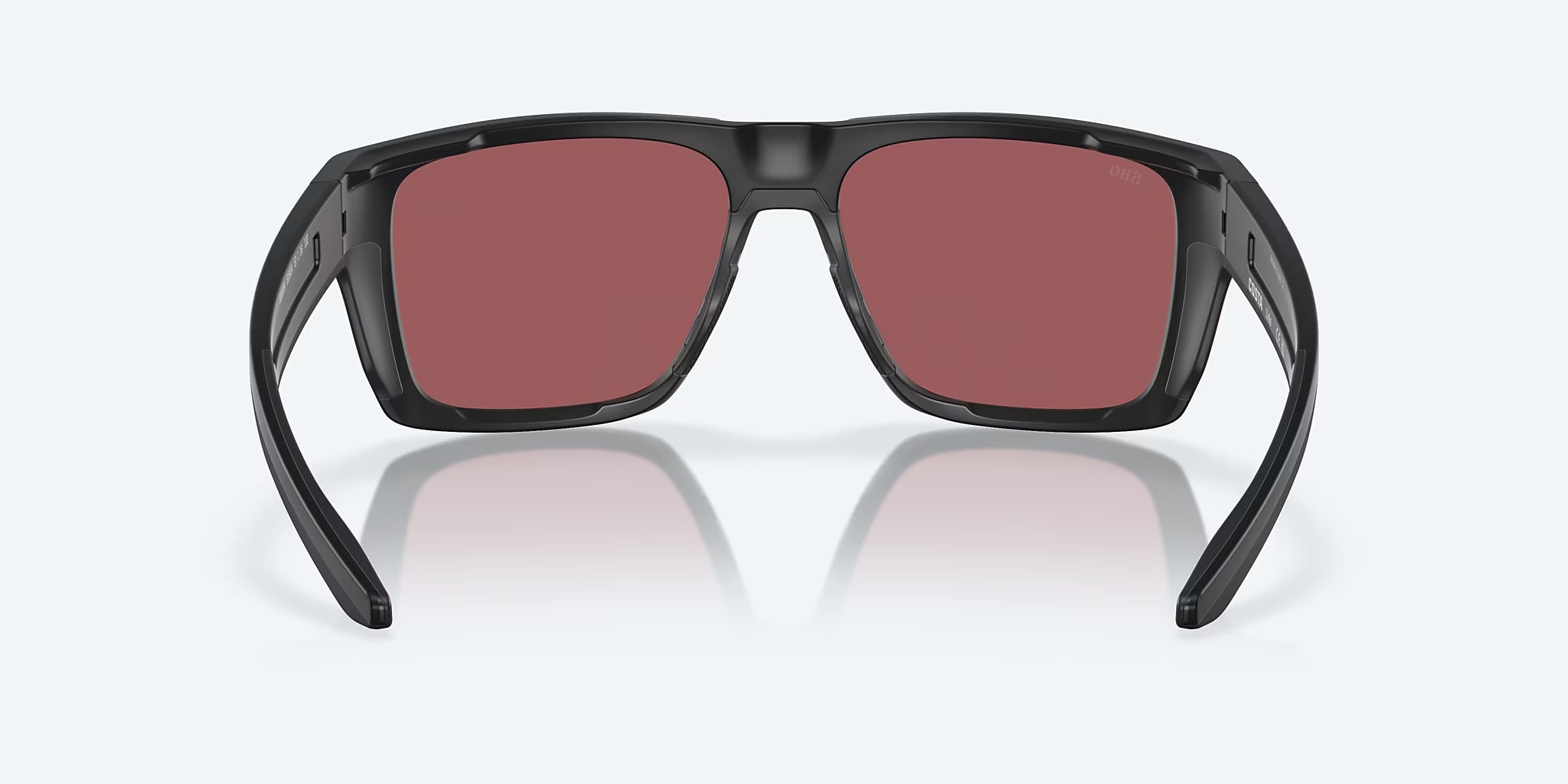 Costa Del Mar Lido Polarized Sunglasses MatteBlack GoldMirror 580G