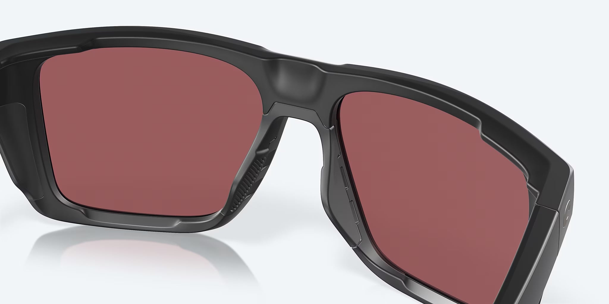 Costa Del Mar Lido Polarized Sunglasses MatteBlack GoldMirror 580G
