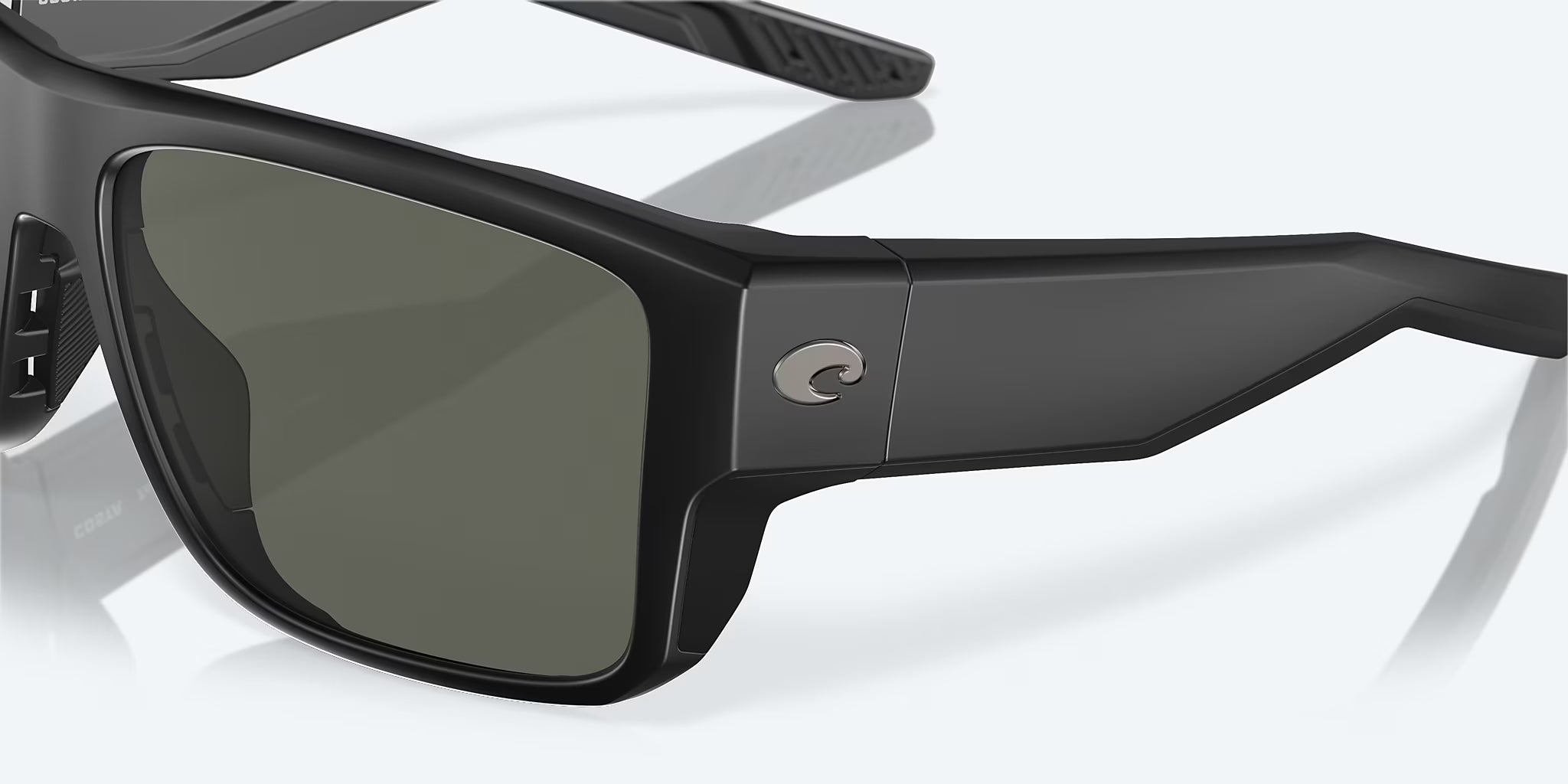 Costa Del Mar Taxman Polarized Sunglasses MatteBlack Gray 580P