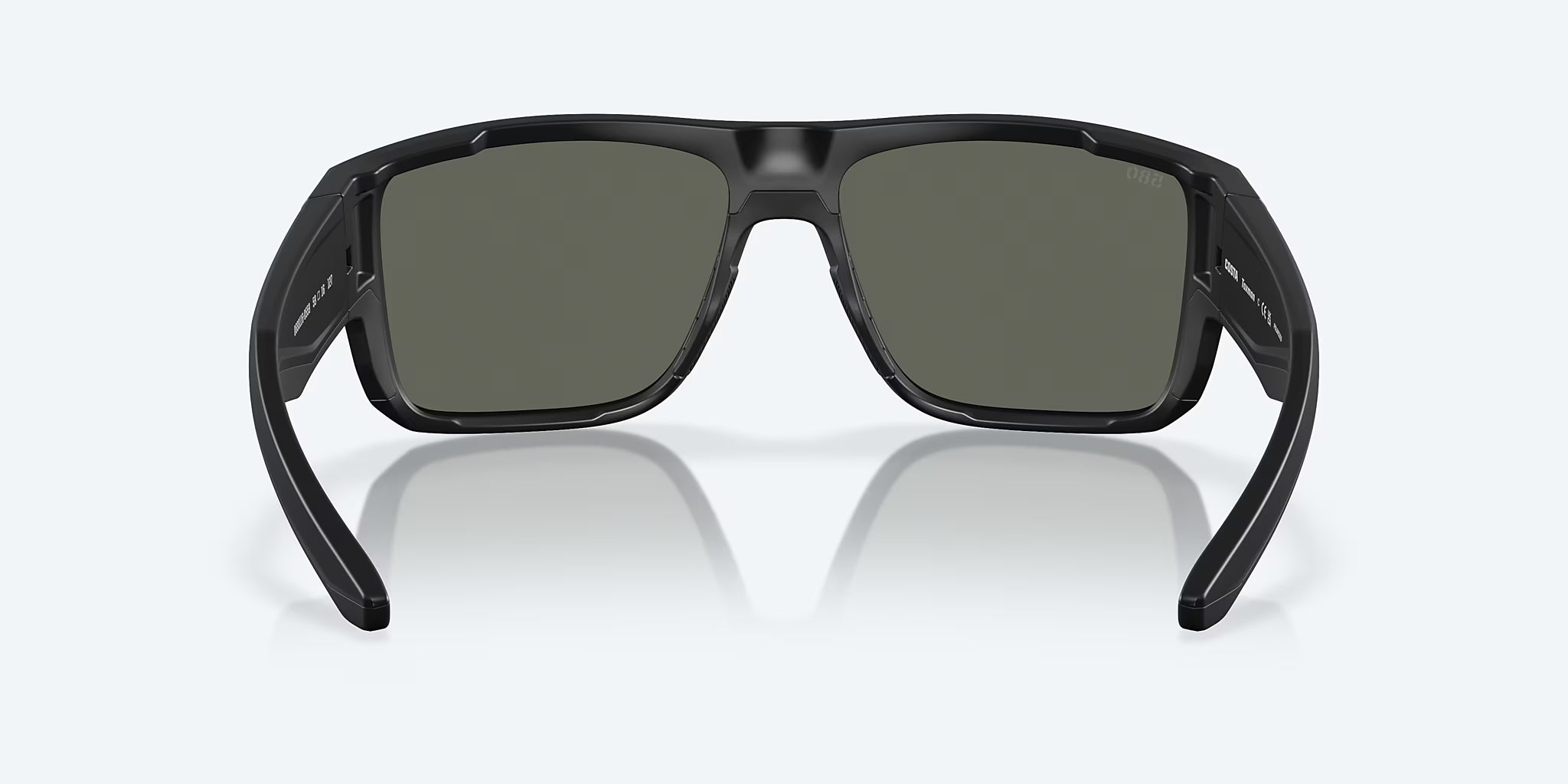 Costa Del Mar Taxman Polarized Sunglasses MatteBlack Gray 580P