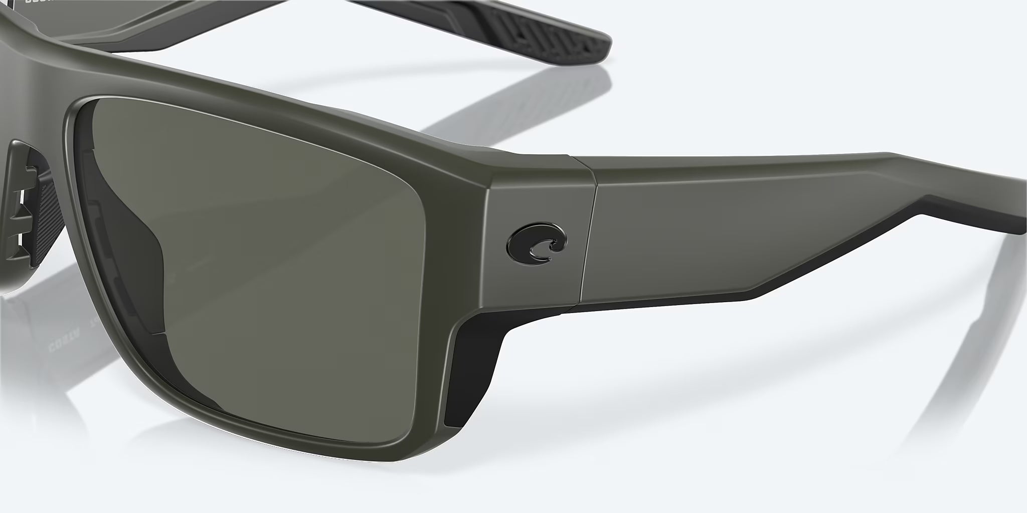 Costa Del Mar Taxman Polarized Sunglasses MatteOlive Gray 580G