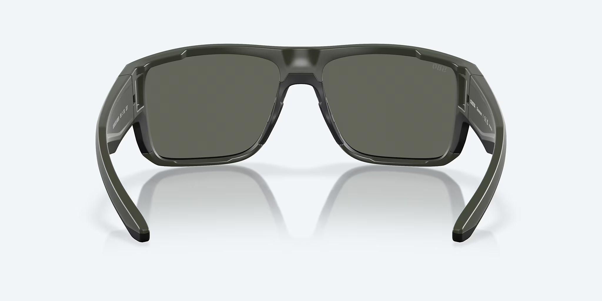 Costa Del Mar Taxman Polarized Sunglasses MatteOlive Gray 580G