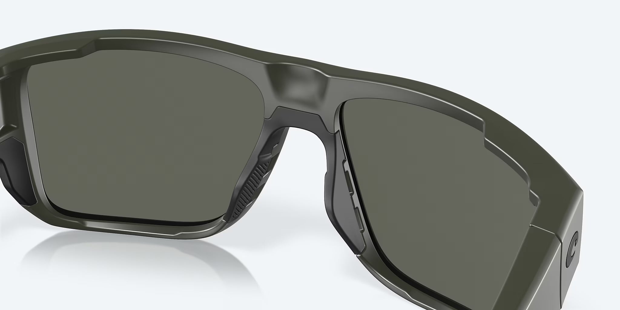 Costa Del Mar Taxman Polarized Sunglasses MatteOlive Gray 580G
