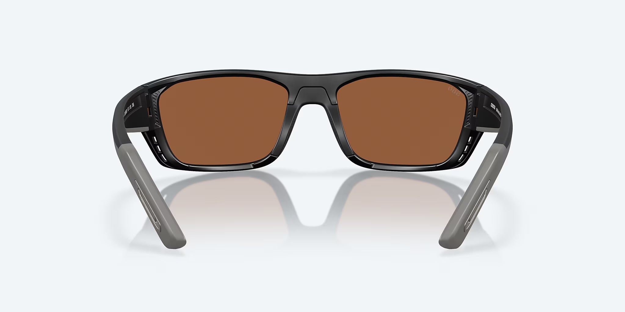 Costa Del Mar Whitetip Pro Polarized Sunglasses MatteBlack CopperSilverMirror 580G