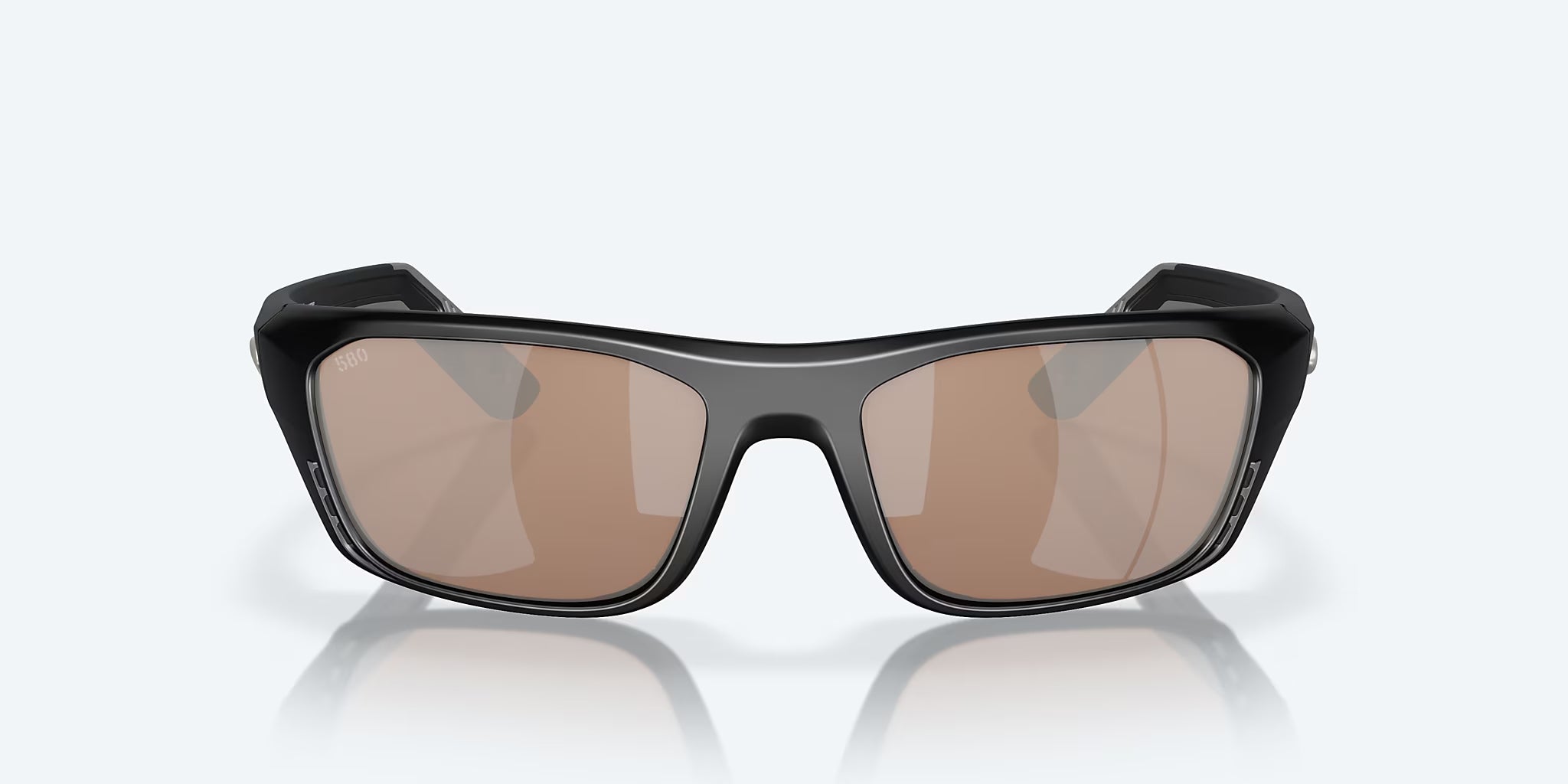 Costa Del Mar Whitetip Pro Polarized Sunglasses MatteBlack CopperSilverMirror 580G