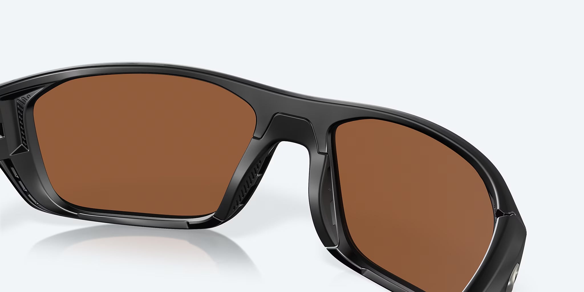 Costa Del Mar Whitetip Pro Polarized Sunglasses MatteBlack CopperSilverMirror 580G