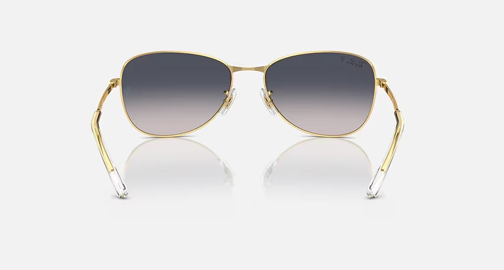 Ray-Ban 0RB3733 Polarized Sunglasses Arista BlueGradient
