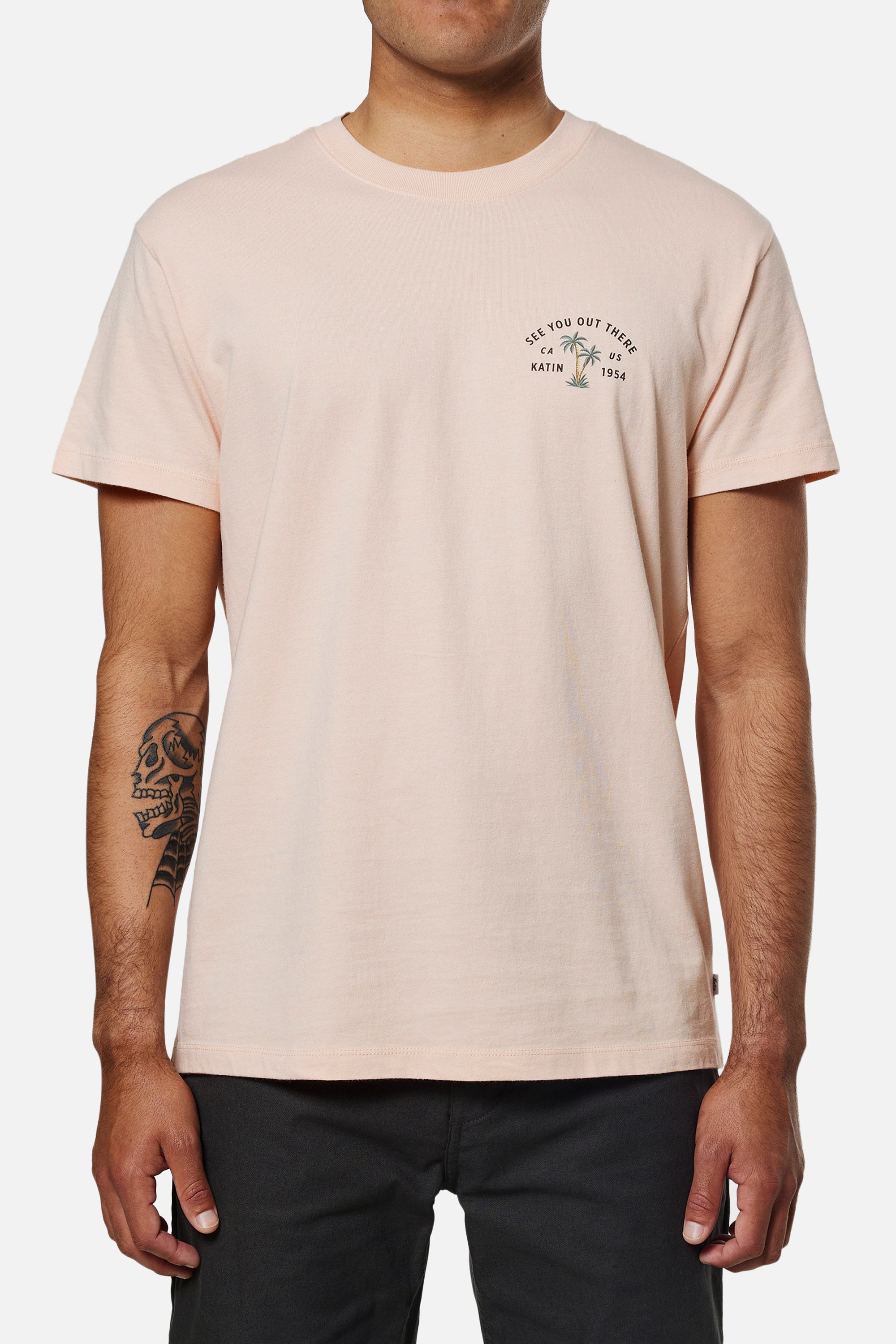 KATIN BERMUDA TEE PINK SAND WASH M