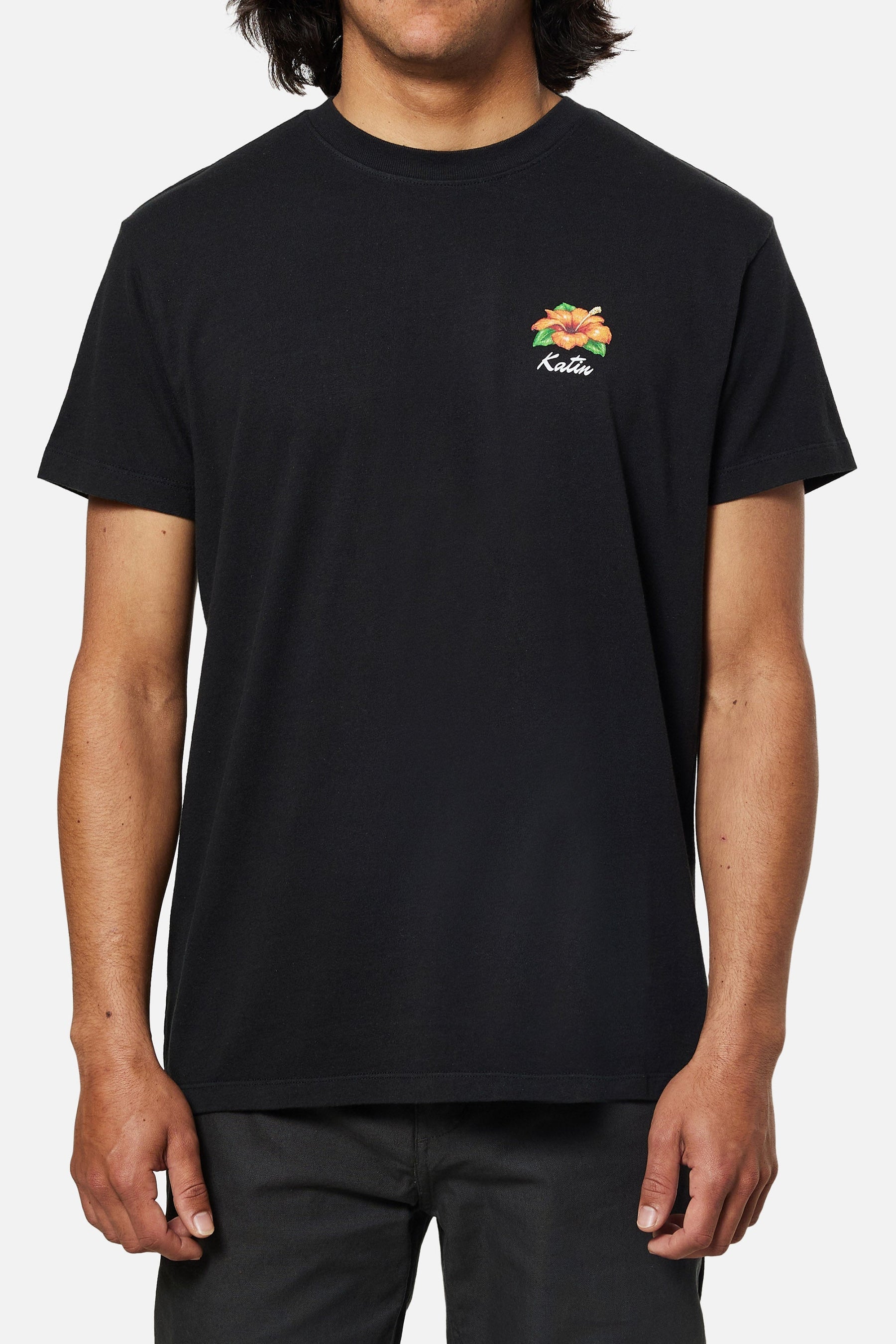 KATIN COCO TEE BLACK WASH S