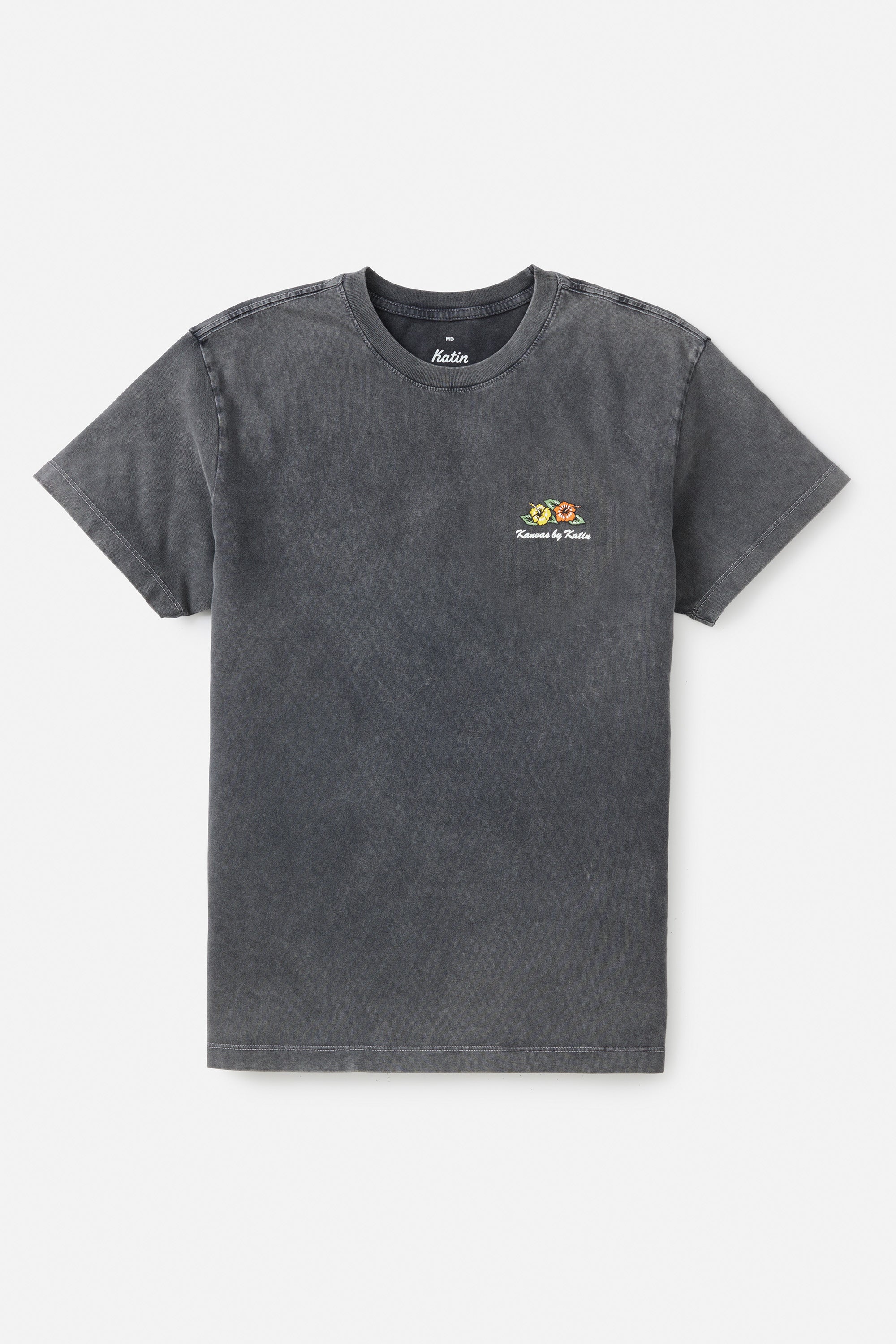 KATIN LAGOON TEE BLACK SAND WASH XXL