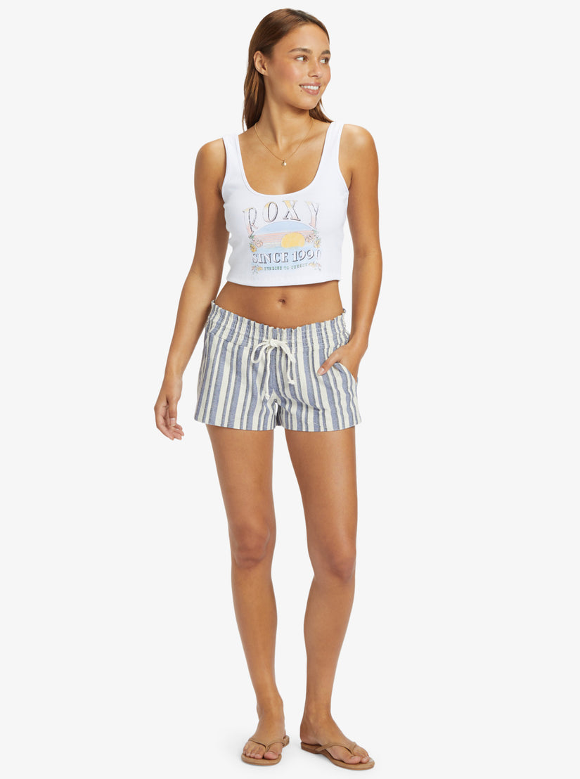 Roxy Sunrise To Sunset Cropped Tank WBK0 S