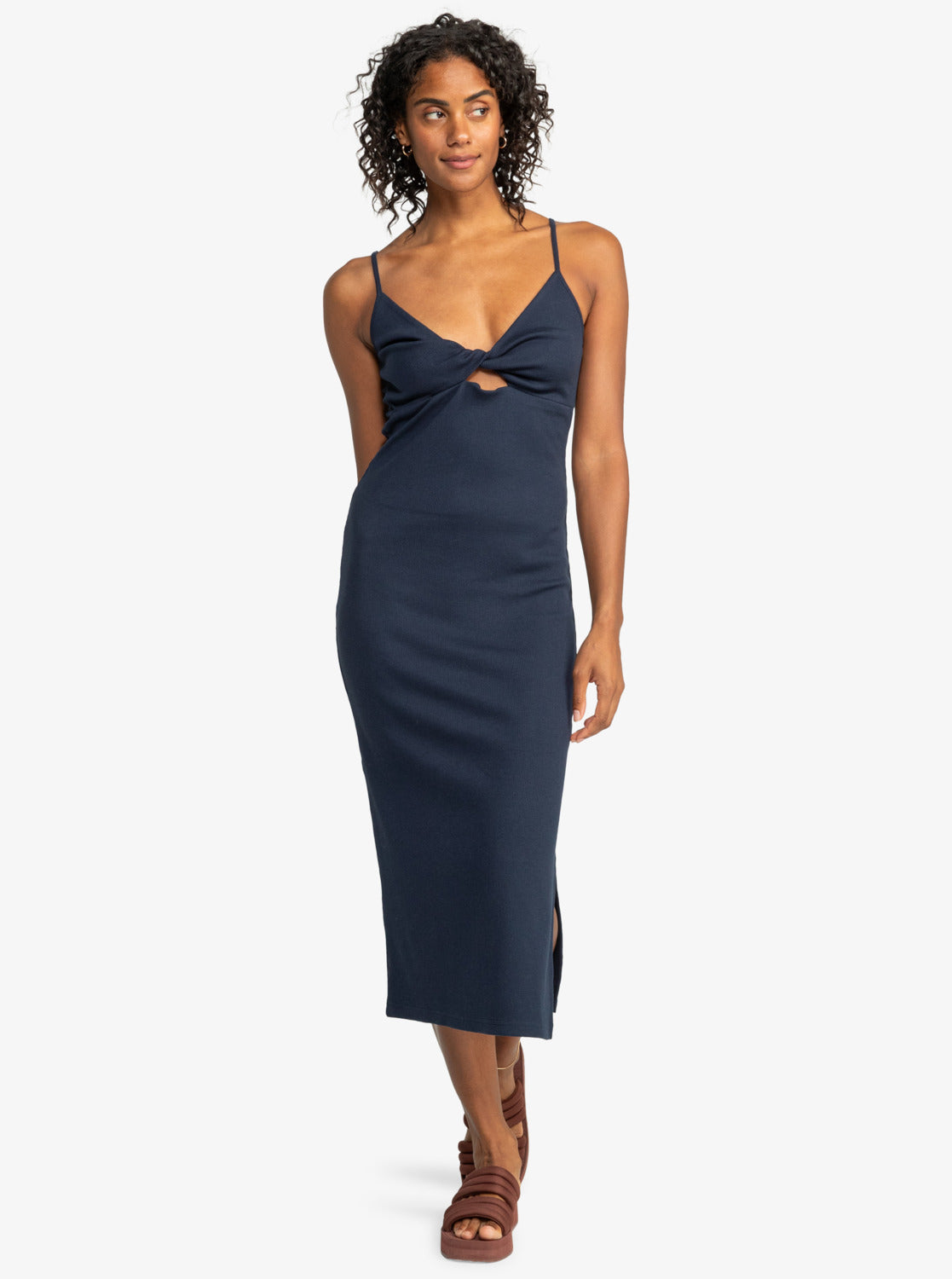 Roxy Wavey Lady Midi Dress BYM0 M