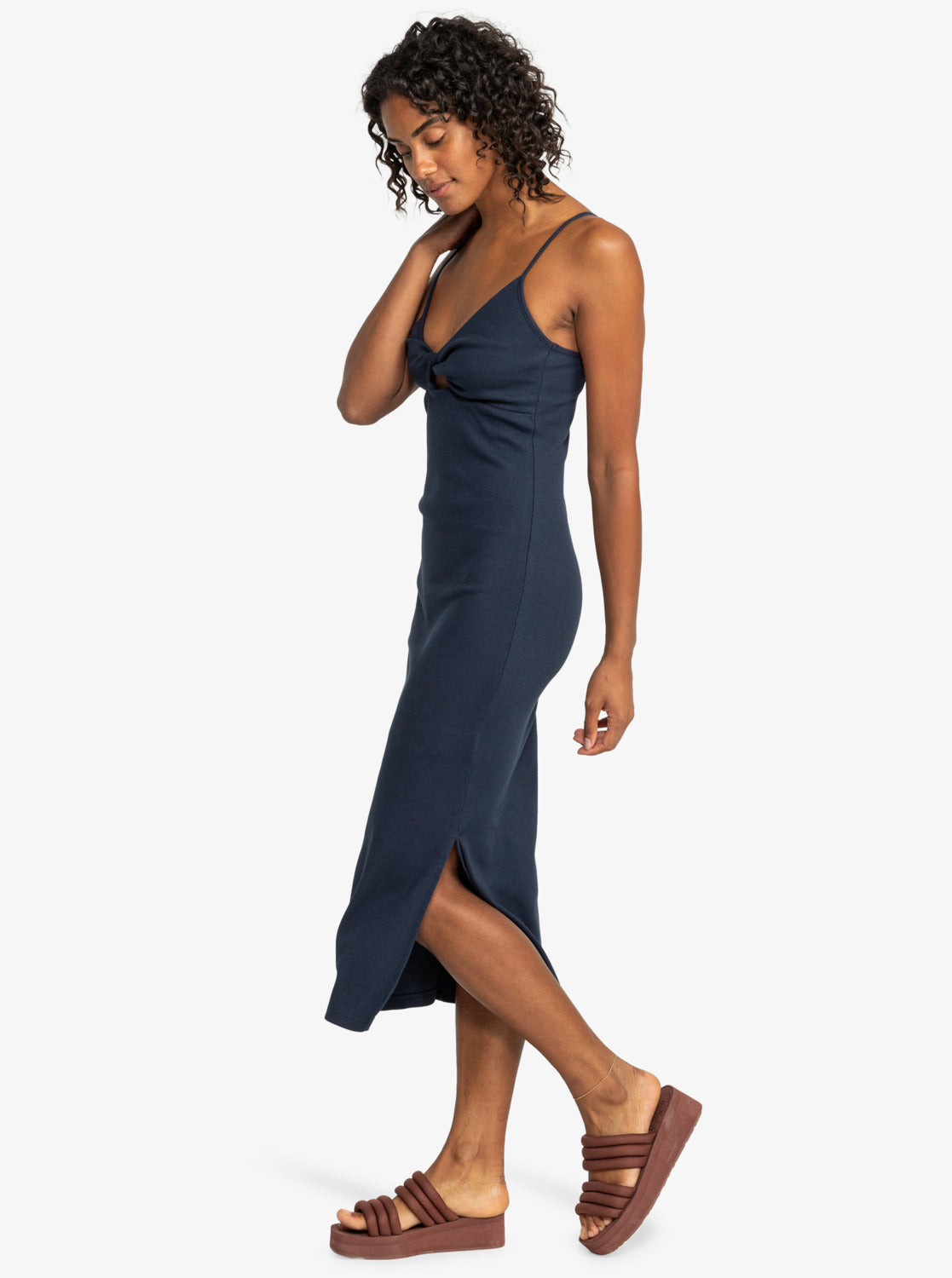 Roxy Wavey Lady Midi Dress BYM0 L
